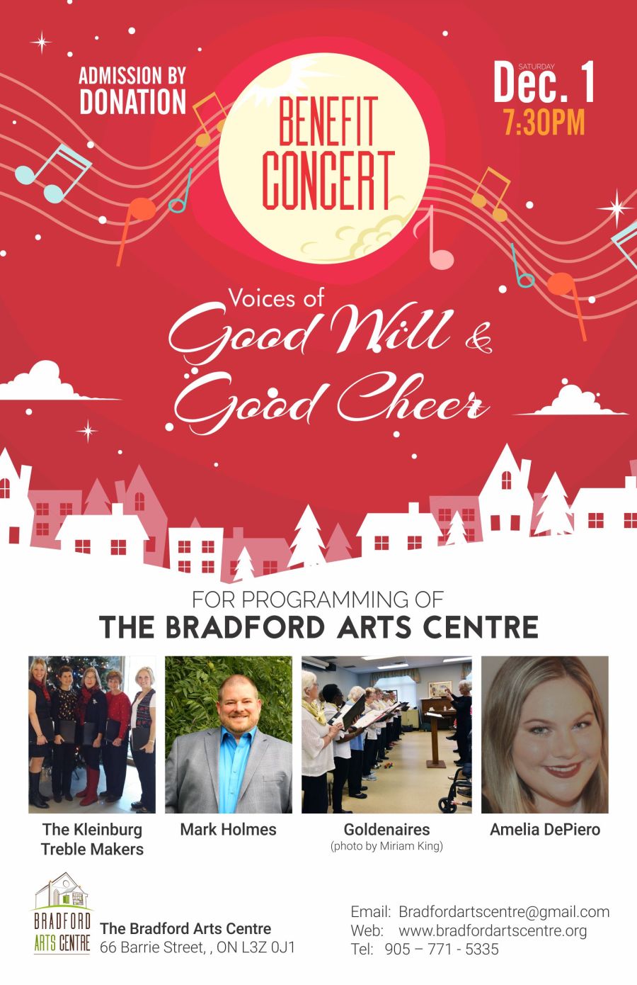 Benefit Concert Flyer